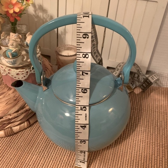 Turquoise Tea Kettle - Picture 9 of 11